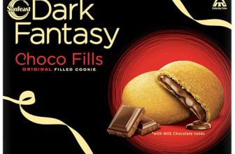 Sunfeast Dark Fantasy Choco Fills, 460G Original Filled Cookies With Choco Crème | Perfect Snack