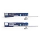 Philips 2Ft 20W Compact Mirror Light | Foreglow Decorative Modern Tubelight For Home | Cool Day Light, Pack Of 2