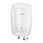 Havells Signa 5 Litre Instant Water Heater(Geyser)| Twin Led Indicator| Rust And Shock Proof Body| Isi Marked| Fire Retardant Power Cord| Warranty: 5 Year On Inner Tank & 2 Year Comprehensive (White)