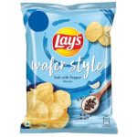 Lay’S Wafer Style Salt With Pepper Potato Chips, 23G