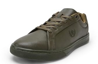 Louis Philippe Men Olive Sneakers