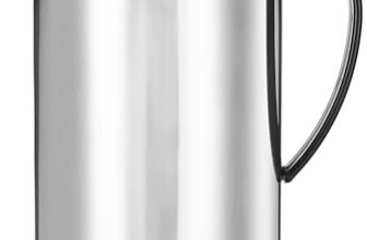 Amazon Brand – Solimo Stainless Steel Polo Flask | Thermos Hot Cold Flask | Beverage Dispenser | 100% Food Grade | Easy To Clean | For Office, School, Travelling (900Ml)