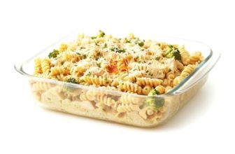 Amazon Brand – Solimo Baking Dish, Safe For Use In Microwave, Oven And Dishwasher (Rectangle, 1700 Ml) – Glass, 1700 Ml