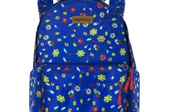 Amazon Basics Casual 3 Compartment Backpack For School & College | Dedicated Laptop Compartment For 15.6-Inch Laptop | Stylish & Trendy | For Women, Girls & Kids | Water-Resistant