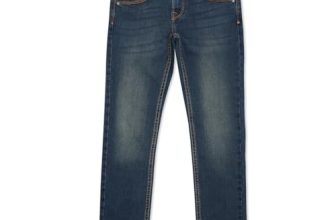 Pepe Jeans Boy’S Slim Jeans (Pb202196Q03_Dark Tint Indigo Blue