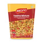 Bikano Teekha Mixture | Spicy Indian Namkeen Snack | Crunchy Mix With Peanuts, Corn Flakes & Spices | Perfect Tea-Time Snack (Spicy Mixture) – 800G