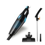 Kent Dash Vacuum Cleaner | 600W | High Suction Power >16 Kpa | Cyclone5 Technology And Hepa Filter | Bagless Design | Ideal For Floor, Curtain, Carpet, Sofa & Car | Black & Blue