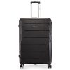 Swissbrand Matterhorn Range Black Color Hard Large Luggage