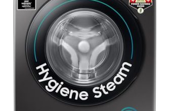 Samsung 8 Kg, 5 Star, Eco Bubble Technology, Ai Control, Wi-Fi, Digital Inverter, Motor, Fully-Automatic Front Load Washing Machine (Ww80T504Dax1Tl, Hygiene Steam, Inox)