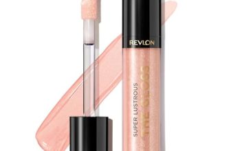 Revlon Super Lustrous The Gloss, Non-Sticky, High Shine Glossy Finish, Lightweight Moisture Enriched With Agave, Moringa Oil Capuacu Butter – Snow Pink
