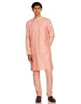 Amazon Brand – Symbol Men’S 41″ Kurta & Churidar Set_Sy-A23-Mna-Fktc-106_Pink_M