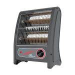 Rr Signature Torrid Quartz Room Heater 800 Watt | Low Power Consumption | Tip-Over Protection | 2 Heating Rods For Quick Heating | Cool Touch Body | 2 Year Warranty
