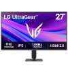 Lg 27G411A-B 27-Inch Ultragear Full Hd (1920 X 1080) Ips Gaming Monitor, 144Hz (O/C), 1Ms Mbr, Nvidia G-Sync Compatible, Amd Freesync, Hdr10, Hdmi, Displayport, Slim Stand, Black