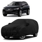 Sulfar 100% Water Resistant Car Body Cover Compatible With Mirror For Volvo Xc60 (Triple Stitched, Full Bottom Elastic, Black)
