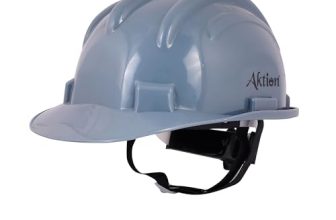 Aktion Ak H12_Gry Safety Helmets Rachet Type, Is 2925:1984 Color: Grey, Pack Of 10