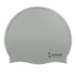 Cockatoo Sc01 Rubber Swimming Cap For Adults, Swimming Cap For Men & Women, Grey