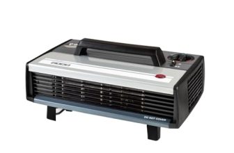 Usha 423N 2000 Watt Heat Convector Room Heater | Over Heat Protection | Cool Touch Handle | 1 Year Warranty | Isi Approved (Black)