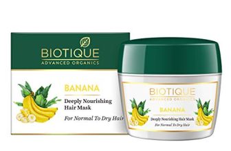 Biotique Banana Deeply Nourishing Hair Mask For Normal To Dry Hair, 175 Gram