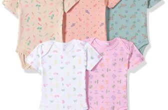 T2F Baby Girl And Baby Boys Rompers Bodysuits (Pack Of 5)(Baby-Romp-02_Multicolor 2_6-9M)