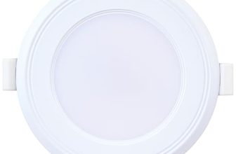 Havells Luna Led 3 In 1 Jb Downlight 6W Downlight Energy Efficient Long Life Of 25000 Burning Hours Perfectly Fits In Junction Boxes Powder Coated Polycarbonate Housing,80 Lumen Per Watt 4000K