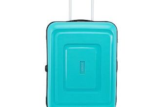Aristocrat Endeavour Strolly 65 Cm 360°|Trolley Bag,Speed_Wheel Suitcase For Travel,8 Wheel Luggage For Men And Women,Polypropylene Hard Side Cabin And Check In Bag(Turquoise,Medium),66 Centimeters