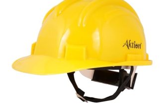 Aktion Ak H12_Ylw Safety Helmets Rachet Type, Is 2925:1984 Color: Yellow, Pack Of 30