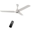 Amazon Basics Bldc Fan Eco With Ir Sensor | 35W Energy-Efficient Ceiling Fan | Ultra-Quiet & Remote Controlled | 1200Mm | Bee 5-Star Rated. | White