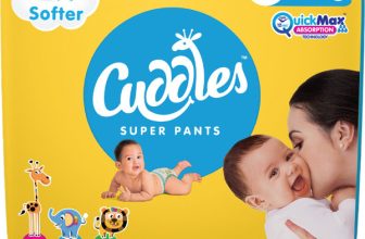 Cuddles – Super Pants Baby Diaper 2X Softer Super Dry Comfort Quick Max Absorption Upto 12 Hrs – M(72 Pieces)