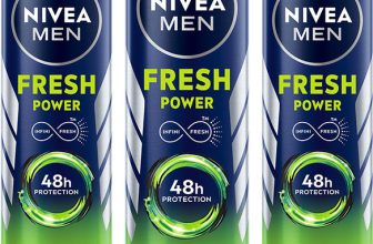 Nivea Fresh Power Deo Spray, 48H Derma Odour Protection With Citrus, Musk, Spice Deodorant Spray  –  For Men(450 G, Pack Of 3)