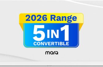 Marq By Flipkart 2026 Model 1 Ton 3 Star Split Inverter 5-In-1 Convertible With Turbo Cool Technology Ac(103Ipg26Wq, White)