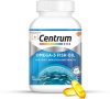Centrum Omega-3 Fish Oil With Epa & Dha To Support Joint,Heart,Skin,Eye & Muscle Health(60 Capsules)