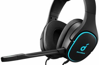 Soundcore By Anker Strike 3 Wired Gaming(Black, Blue, On The Ear)