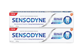Sensodyne Toothpaste Repair & Protect, Tooth Paste For Deep Repair Of Sensitive Teeth Toothpaste(200 G, Pack Of 2)