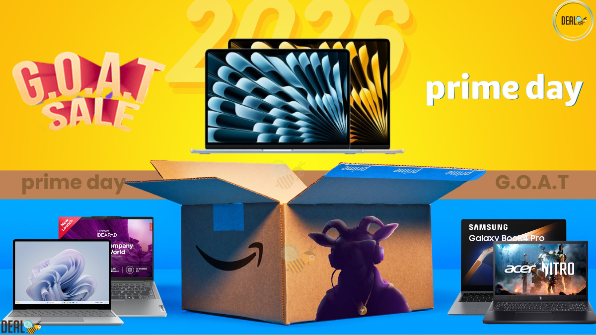 Best Laptop Deals During Flipkart GOAT & Amazon Prime Day Sale 2026