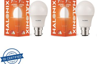 Halonix 7 W Basic Round B22 Led Bulb(White, Pack Of 2)