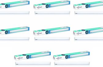 Wipro 10 Watt Led Tubelight Batten (Color-White/6500K,Size: 2 Feet)- Pack Of 8 10 W 54 Cm Tube Light(White, Pack Of 8)