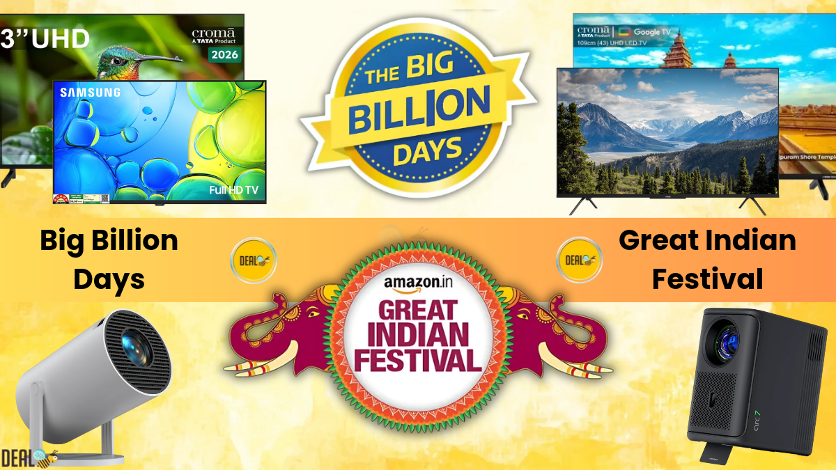 Best TV & Projector to Buy During Flipkart BBD & Amazon GIF Sale 2026