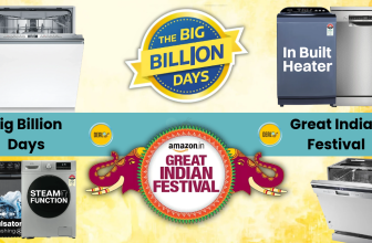 Washing Machine & Dishwasher Deals During Amazon GIF & Flipkart BBD Sale 2026