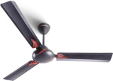 Longway Creta P1 1200 Mm Ultra High Speed 3 Blade Ceiling Fan(Smoked Brown, Pack Of 1)