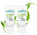 Mcaffeine Green Tea Vitamin C Face Wash For Men & Women, Reduce Acne, Glowing Skin Face Wash(100 Ml)