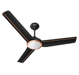 Havells Trinity Underlight 1200Mm 1 Star Energy Saving Ceiling Fan (Mettalic Black Lt Copper, Pack Of 1)
