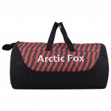 Arctic Fox E Barrel Zebra Orange Duffel Bag