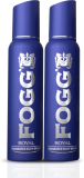 Fogg Royal No Gas Body Spray  –  For Men(300 Ml, Pack Of 2)