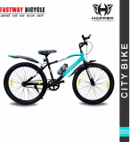 Fastway Bicycle Hopper Jetpro N/Ibc 24T S/Green, With 90% Assembled 24 T Road Cycle(Single Speed, Multicolor, Rigid)