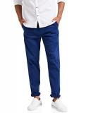 Amazon Brand – House & Shields Men’S Relaxed Casual Trousers (Av-H&S-Rra1_Ink Blue_30W X 31L)