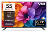 Vw 140 Cm (55 Inches) Pro Series 4K Ultra Hd Smart Qled Google Tv Vw55Gq1 (Black)