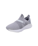 Puma Womens Softride Harmony Slip Meta W Gray Fog-White Running Shoe – 8 Uk (37960802)