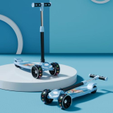 Lifelong Scooter For Kids 3+ Years – Foldable Kids Scooter With Led Wheels & Adjustable Height – Kick Scooter Capacity 50Kg- Baby Scooter Toys For 3+ Year Old Boy & Girl – Skate Scooter