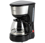 Havells Drip Cafe-N 6 -600 Watt 6 Cup Filter Coffee Maker With Anti-Drip Valve & 2 Year Warranty (Stainless Steel And Black)