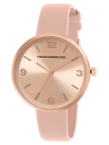 French Connection Analog Rose Gold Dial Women’S Watch-Fcn00019C